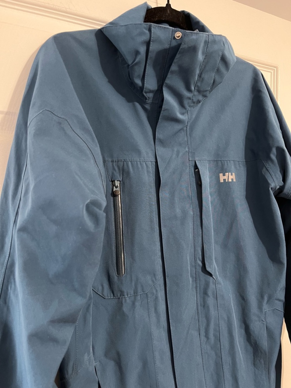 Helly Hansen Dusty Blue Waterproof Shell Jacket